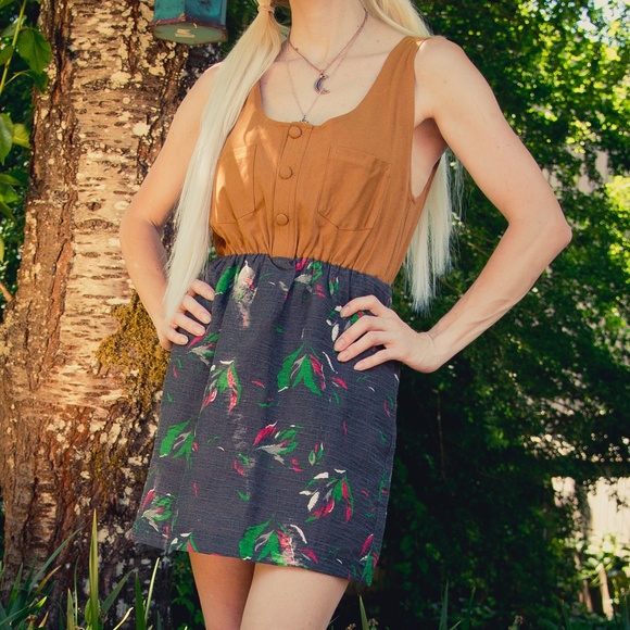 NWT Pink Martini Malabar Button Tank Dress - Picture 2 of 6